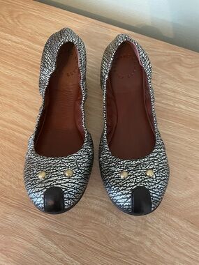 Marc by Marc Jacobs Mouse Textured Ballet Flats